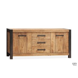 City sideboard 2dr-3 drawers
