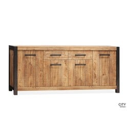 City sideboard large 4dr-2drawers