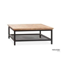 Industry coffee table 100x100cm