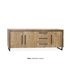 Rimini dressoir 3 deurs - 3 laden