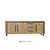 Rimini sideboard 3 doors - 3 drawers