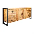 Dressoir Brev 200 cm | 2 deuren  en 6 lades
