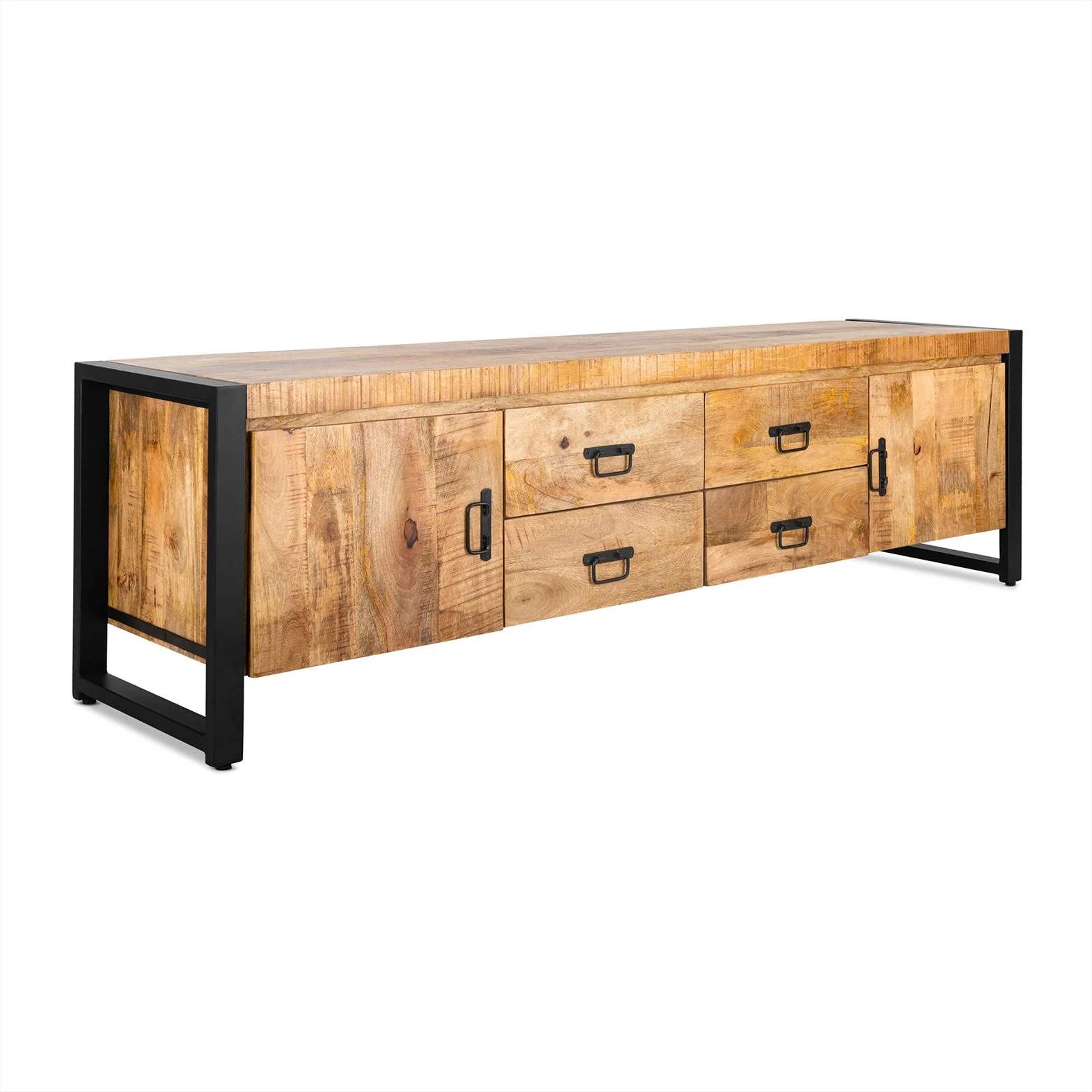 TV-Schrank Brev 200 cm | 2 Türen und 4 Schubladen-2