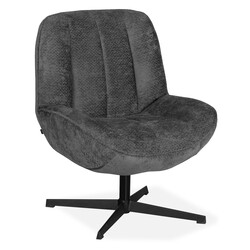 Swivel chair Zuma Movie anthracite | seat height 47cm