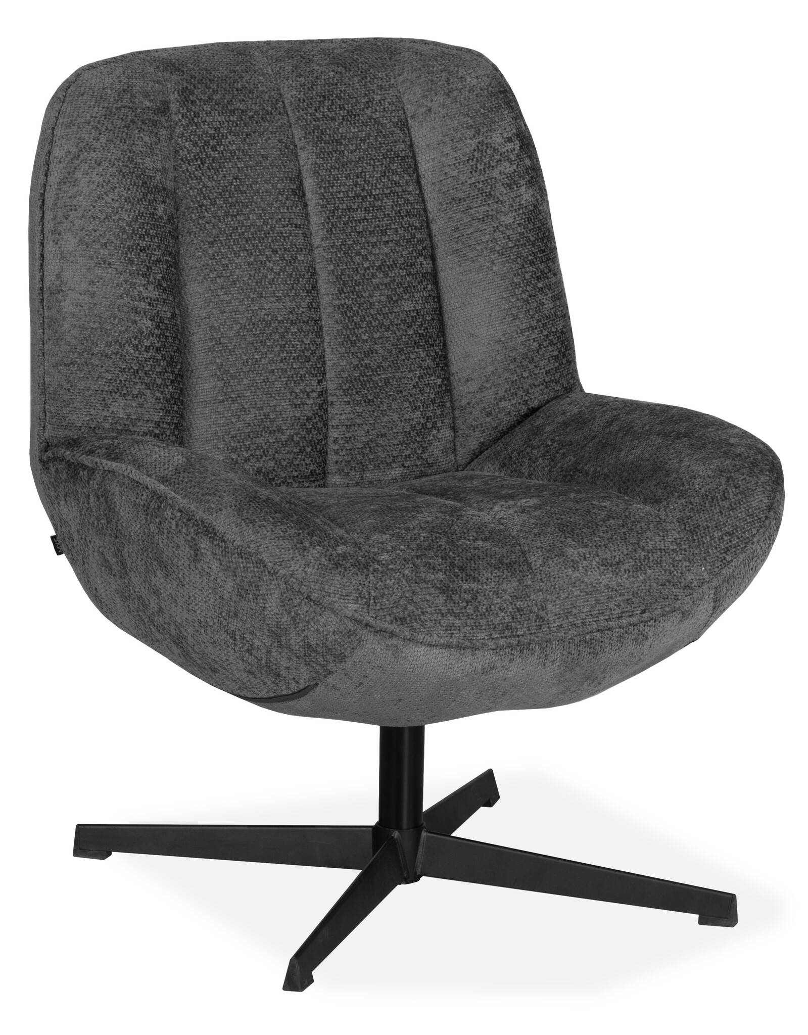 Draaifauteuil Zuma Movie antraciet | Zithoogte 47cm-1
