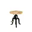 Couchtisch Crank ø 45 cm | höhenverstellbar