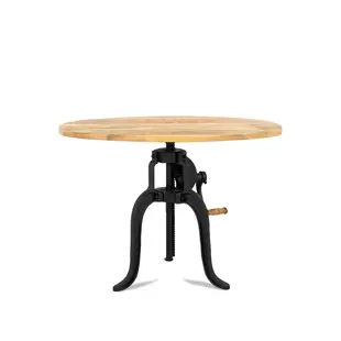 Eettafel / bartafel Crank ø 75cm | in hoogte verstelbaar