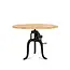 Dining table / bar table Crank ø 75cm | height adjustable
