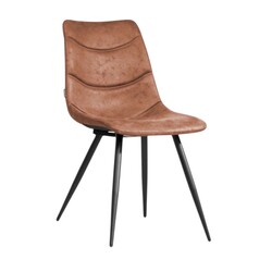 Esszimmerstuhl Crazy Softyl Cognac | Sitzhöhe 49 cm