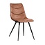 Eetkamerstoel Crazy softyl cognac | Zithoogte 49cm