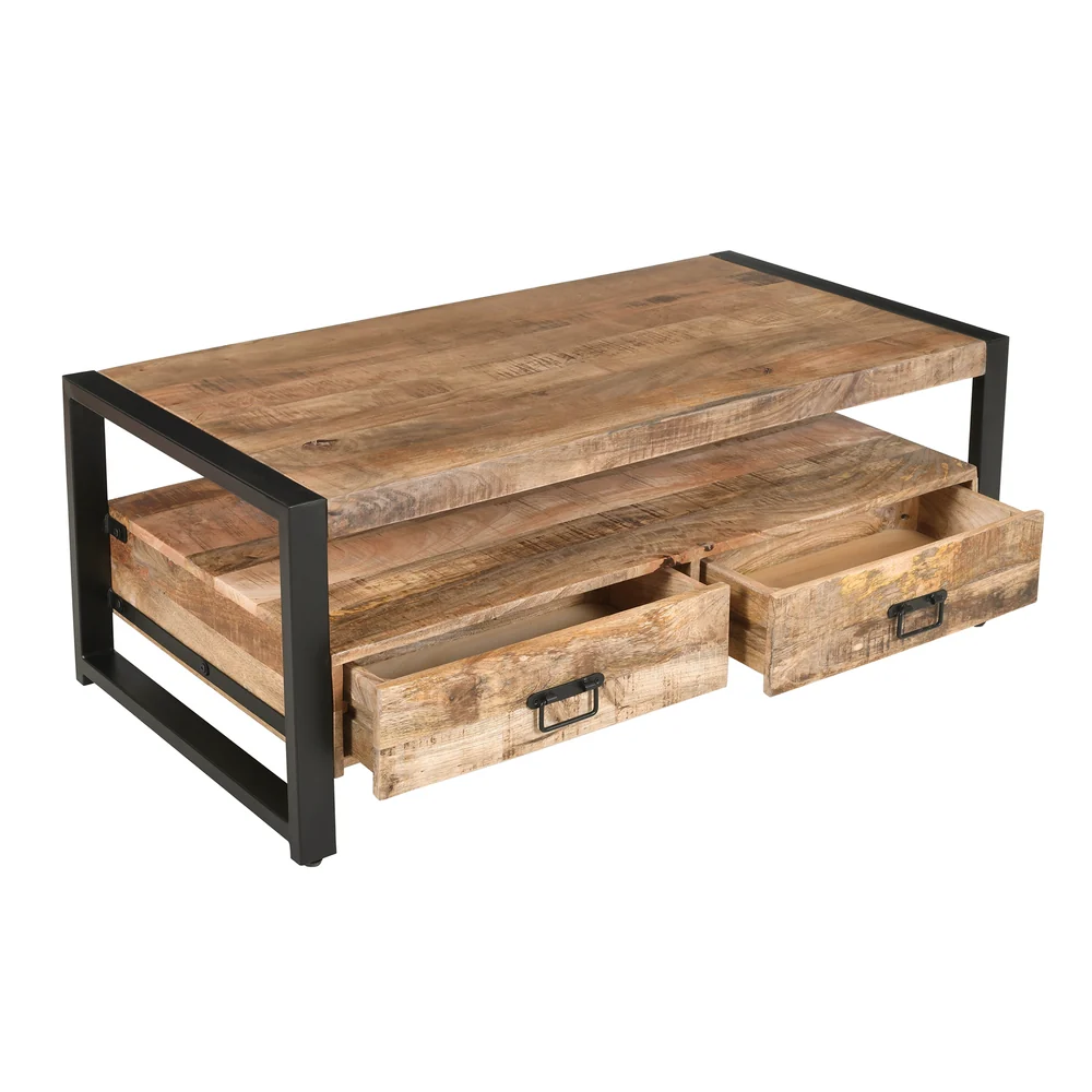 Brev Coffee Table 120cm – 4 drawers-2