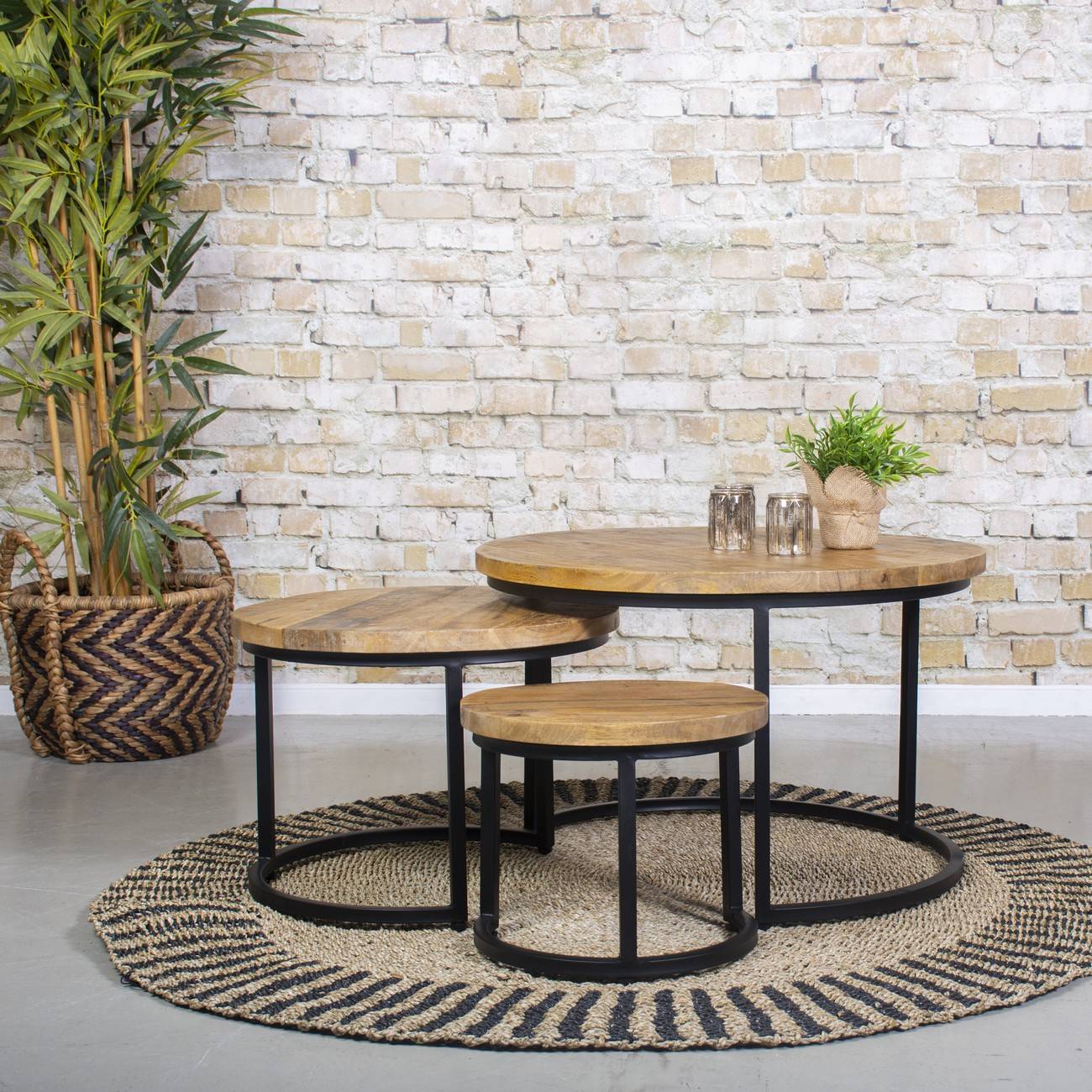 Houten salontafels
