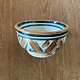 Mijn Argan Handmade & handpainted pottery green - blue - brown