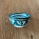 Mijn Argan Handmade & handpainted pottery  blue - green