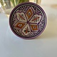 Mijn Argan Handmade & handpainted pottery purple