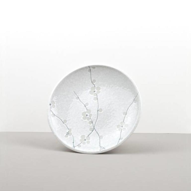 White Blossom side plate 20cm