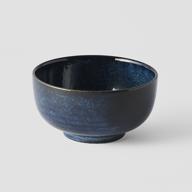 Indigo Blue bowl u shape 16cm x 8cm