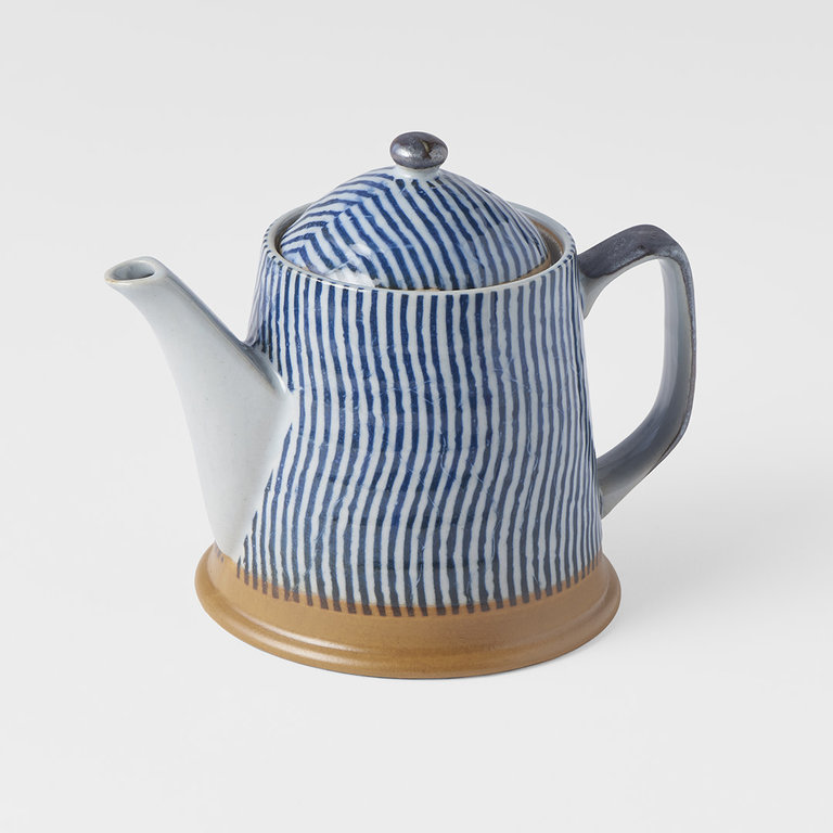 Wavy lines teapot 12.5cm 400ml