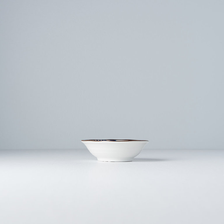 Indigo Ikat Small Bowl/Sauce 11 x 4cm Triangle