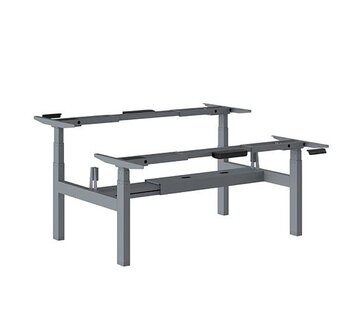 Ergonice Office Ergonomics Ergo-Duo-Pro Onderstel Antraciet