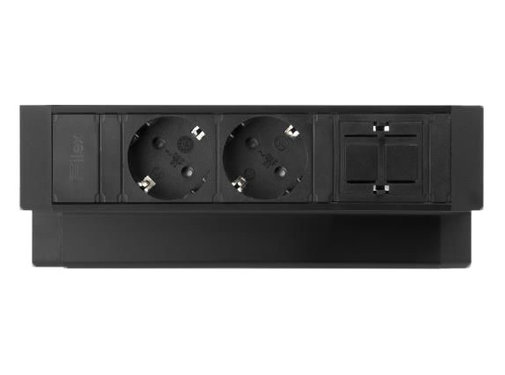 Filex Workspace Solutions Bureaustopcontact 2x stroom + 2 custom