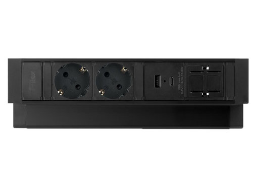 Filex Workspace Solutions Bureaustopcontact 2x stroom + USB A/C lader + 2 custom