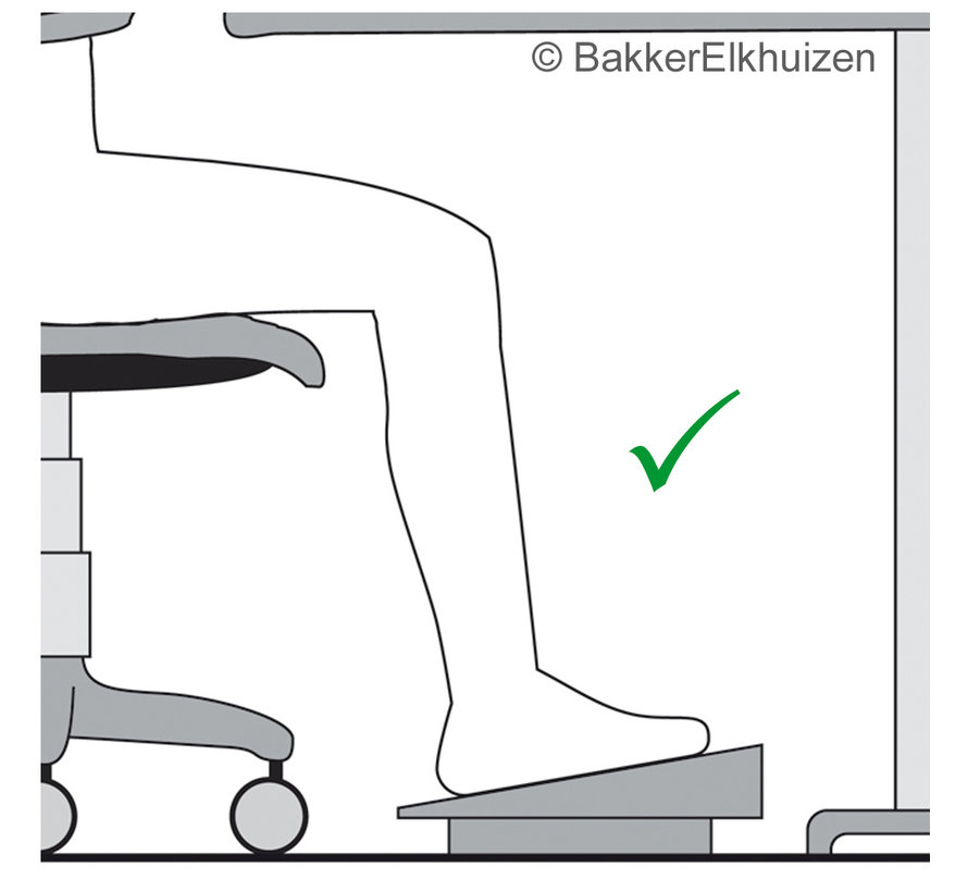 Footform Standard Bureau Voetensteun