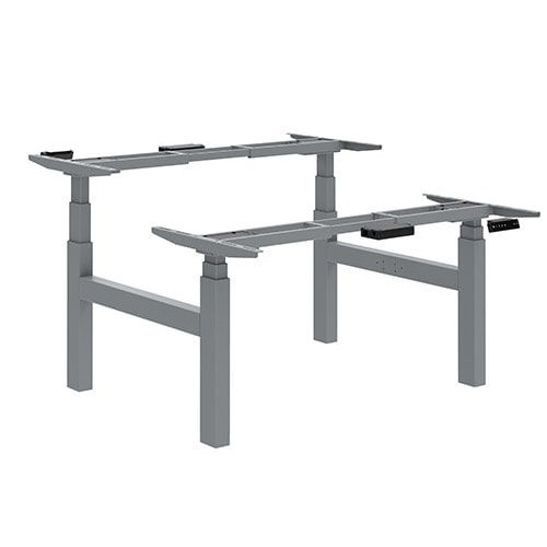 Ergo-Duo-Rise Dubbel Elektrisch Verstelbaar Zit / -Sta Frame