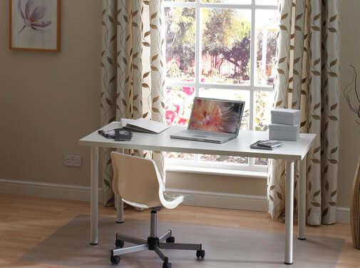Floortex Budget Bureaustoelmat 120x90cm (PVC)