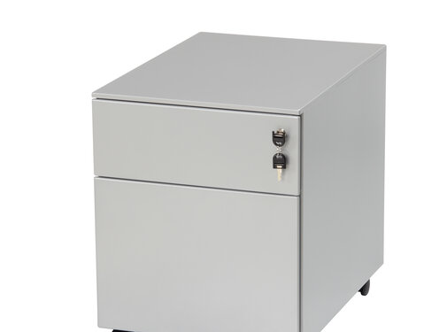 SZ Verrijdbaar Ladekastje Voor Onder Bureau - 2 Laden