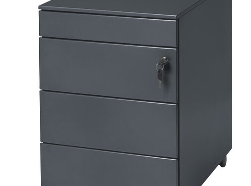 SZ Bureau Ladekast Op Wielen - 3+1 Laden