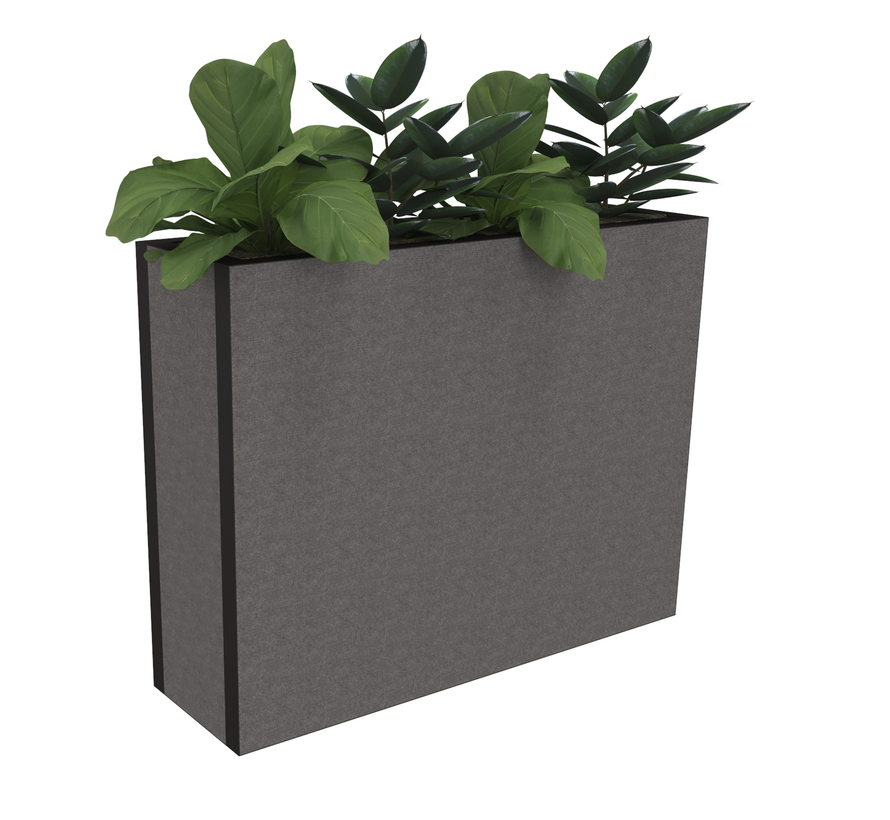 Akoestische Plantenbak Medium - 123x36,5x110cm