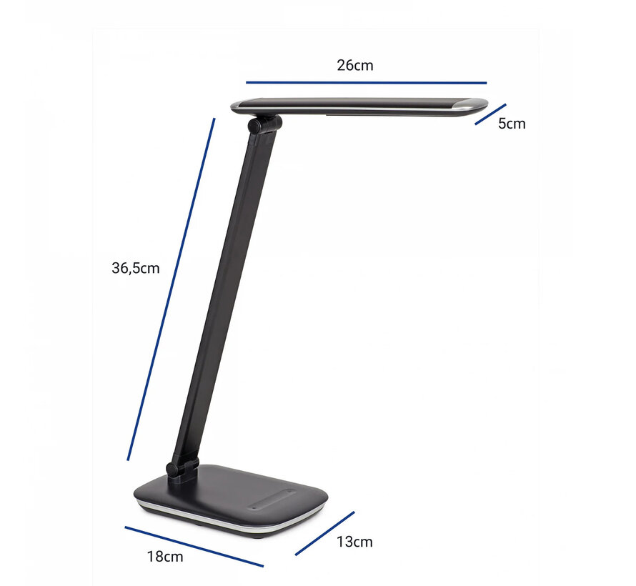 Bureaulamp Jazzy Met Touchpad Functionaliteit