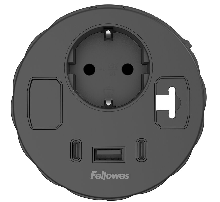 De Powerspot XL 80mm Inbouwmodule Voor Het Opladen Van Je Apparaten