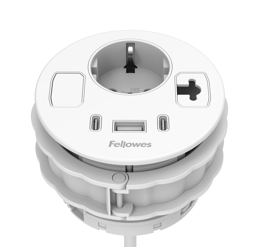 De Powerspot XL 80mm Inbouwmodule Voor Het Opladen Van Je Apparaten