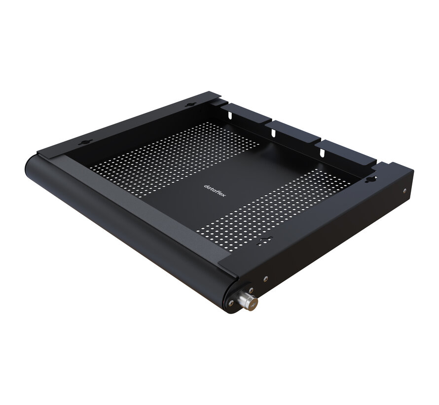 Afsluitbare Laptoplade Voor Onder Je Bureau