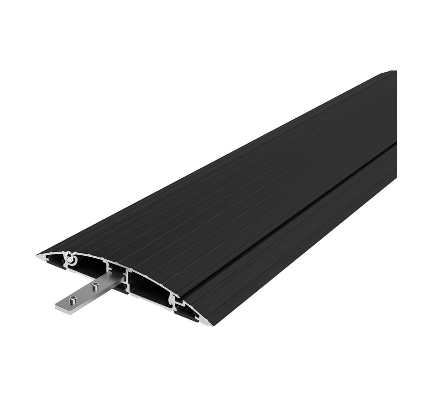 Duurzame Aluminium Kabelgoot Met Klapdeksel Voor Veilig Kabelbeheer