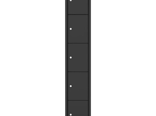 Ceha DarkLine 5-Deurs Lockerkast 30cm Breed
