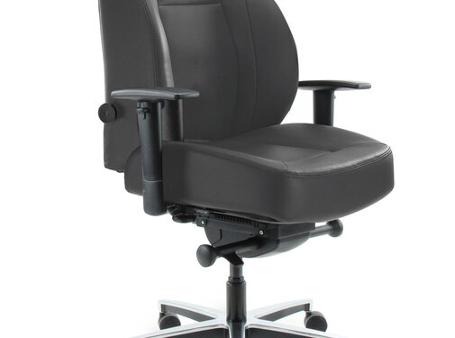 Be-One Middelhoog 24 Uurs Stoel In kunstleder