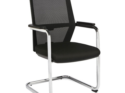 Sitizen Vergaderstoel Sledge Met Chroom Frame