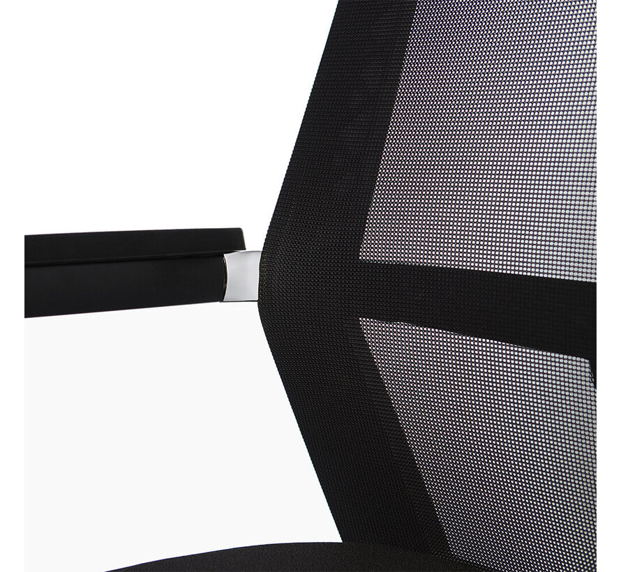 Vergaderstoel Sledge Met Zwart Frame