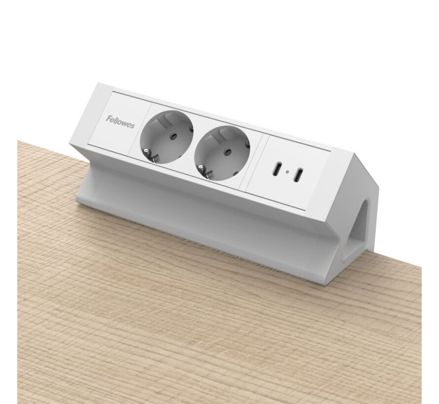 Filex Power Desk Up 2.0 Voorzien Van 2x230v Aansluiting & 2x USB-C Charger