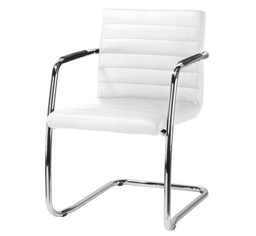 Vergaderstoel Giro Met kunstlederen bekleding