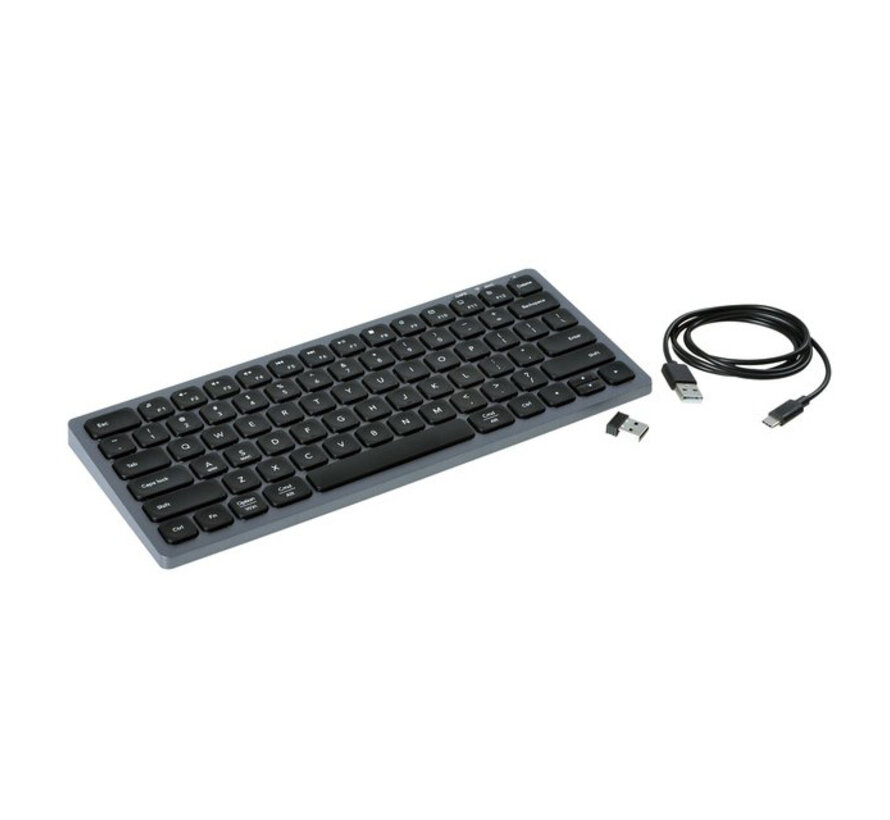 Toetsenbord Ergofy Ultra Slim draadloos mini Qwerty