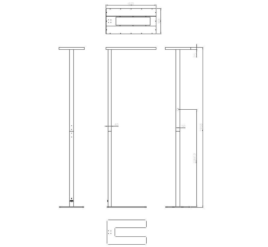 Ergofy INLUMA 1 – Vrijstaand Armatuur