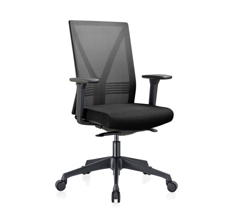 Ergonomische Bureaustoel 640MZ Mesh met Armleggers