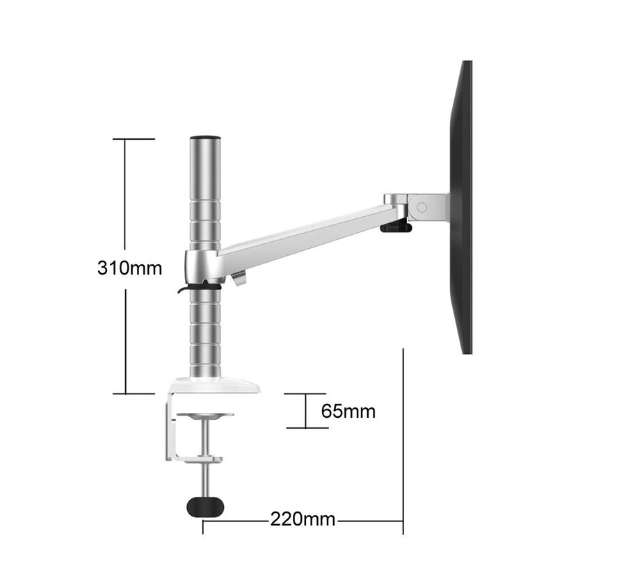 Restvoorraad Monitorarmen