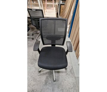 Bureaustoel Zwart Mesh | Ergonomisch verstelbaar | 3 stuks