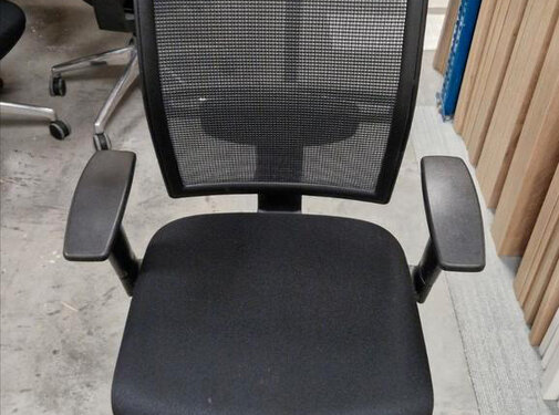 Bureaustoel Zwart Mesh | Ergonomisch verstelbaar | 2 stuks