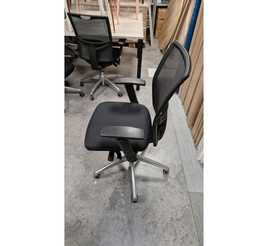 Bureaustoel Zwart Mesh | Ergonomisch verstelbaar | 6 stuks